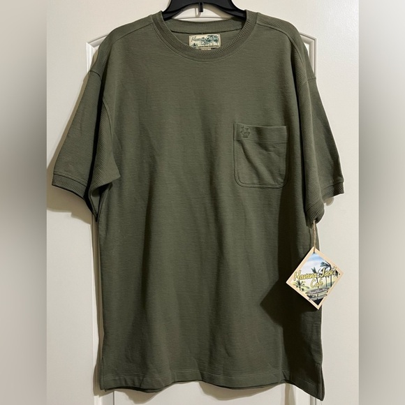 Havana Jack’s Cafe Other - NWT Havana Jack’s Cafe Men’s Olive Green Crewneck Tropical Breeze T-Shirt M